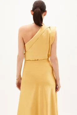 Lena Top Satinado Asimetrico^Hoss Intropia Store