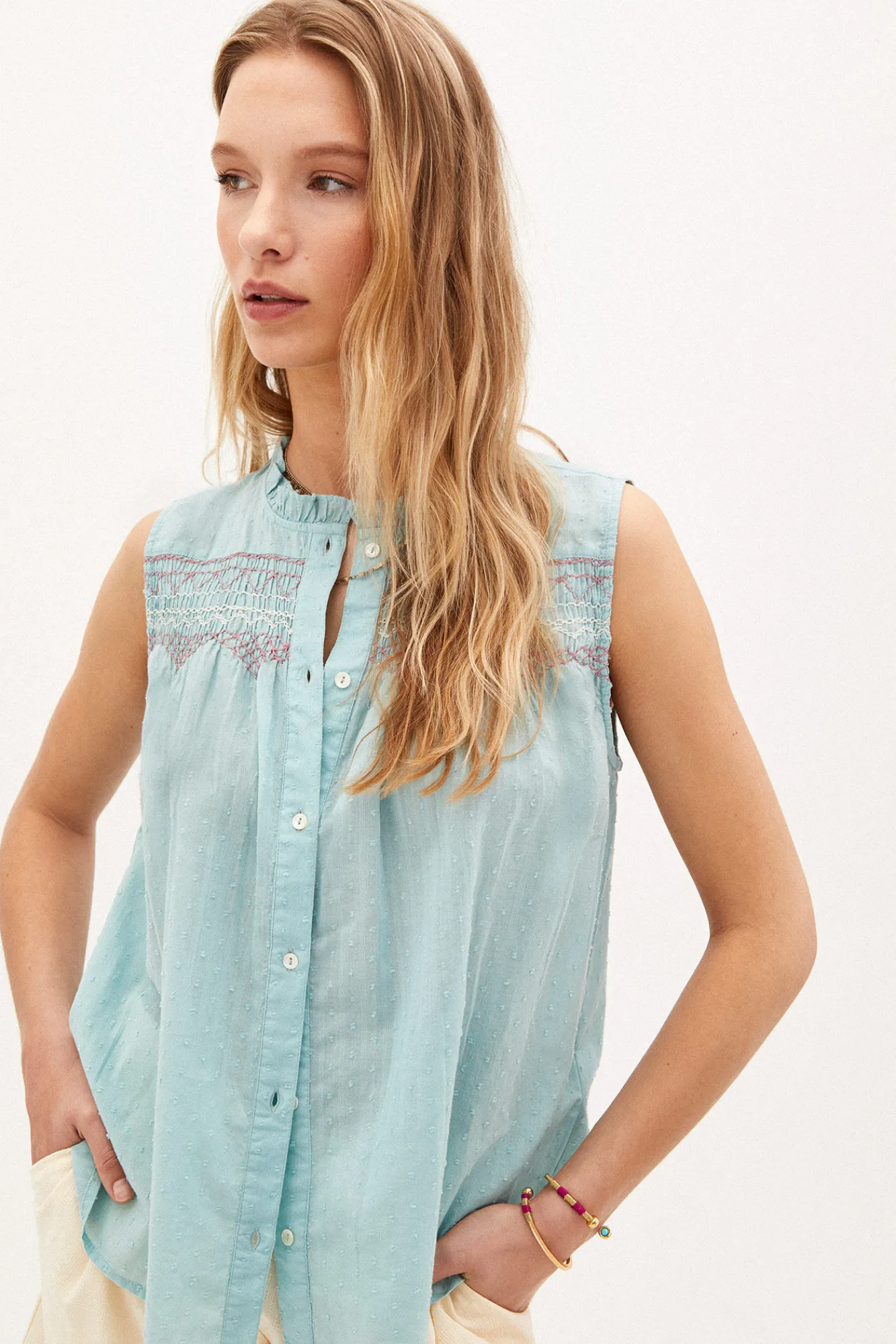 Liana Camisa De Algodon^Hoss Intropia New