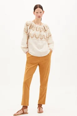 Linda Top Rustico Bordado^Hoss Intropia Best Sale