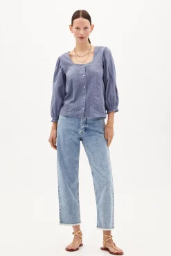 Macarena Blusa Romantica De Algodon^Hoss Intropia Cheap
