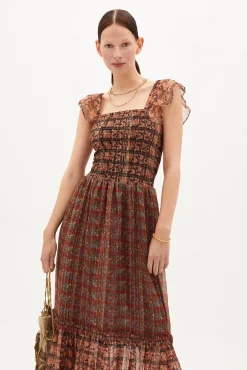 Maite Vestido Midi Estampado^Hoss Intropia Sale