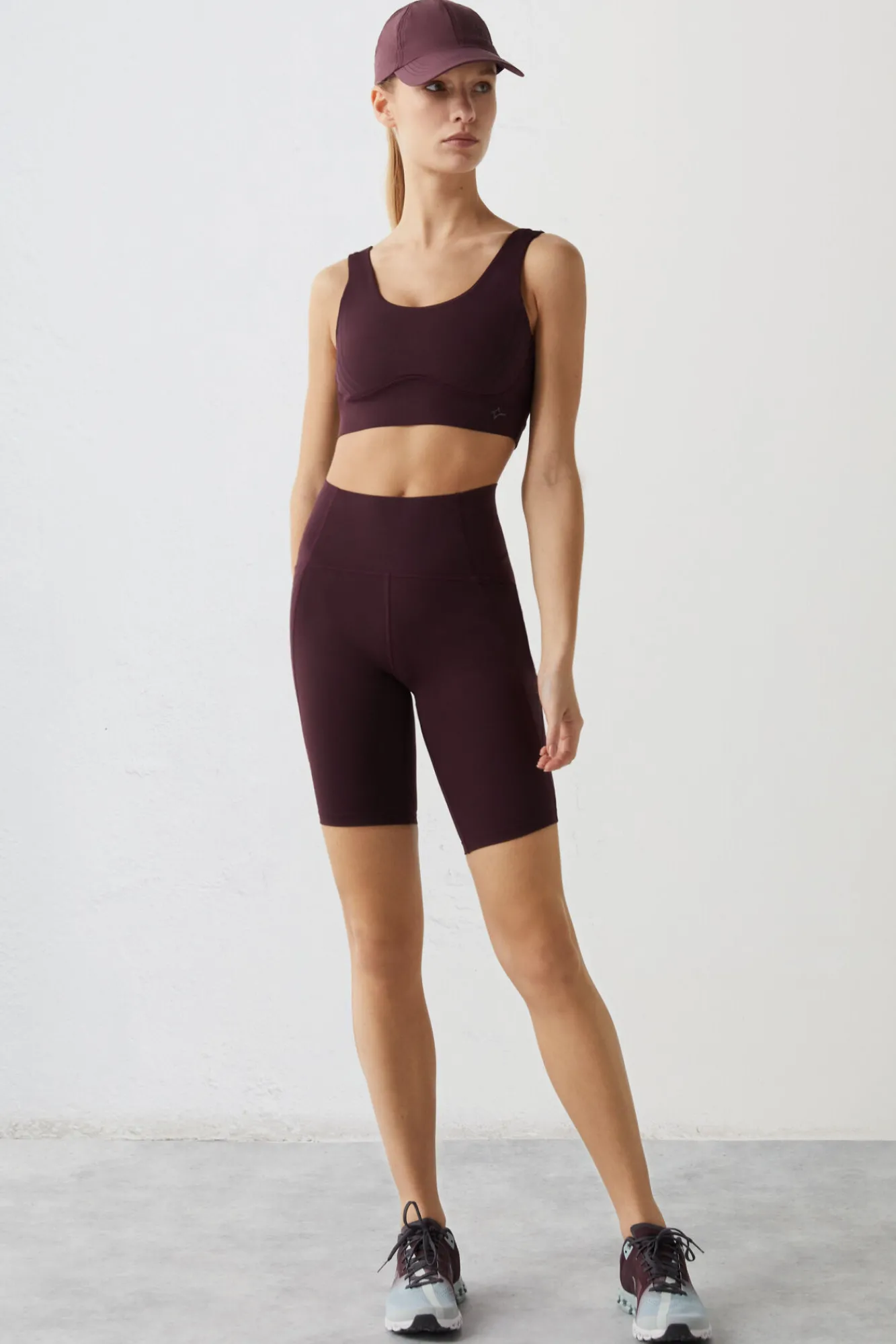 Mallas Ciclista Morado Power Sculpt^Dash and Stars New