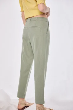 Mamiri Pantalon Pitillo En Mezcla Lino^Hoss Intropia Cheap