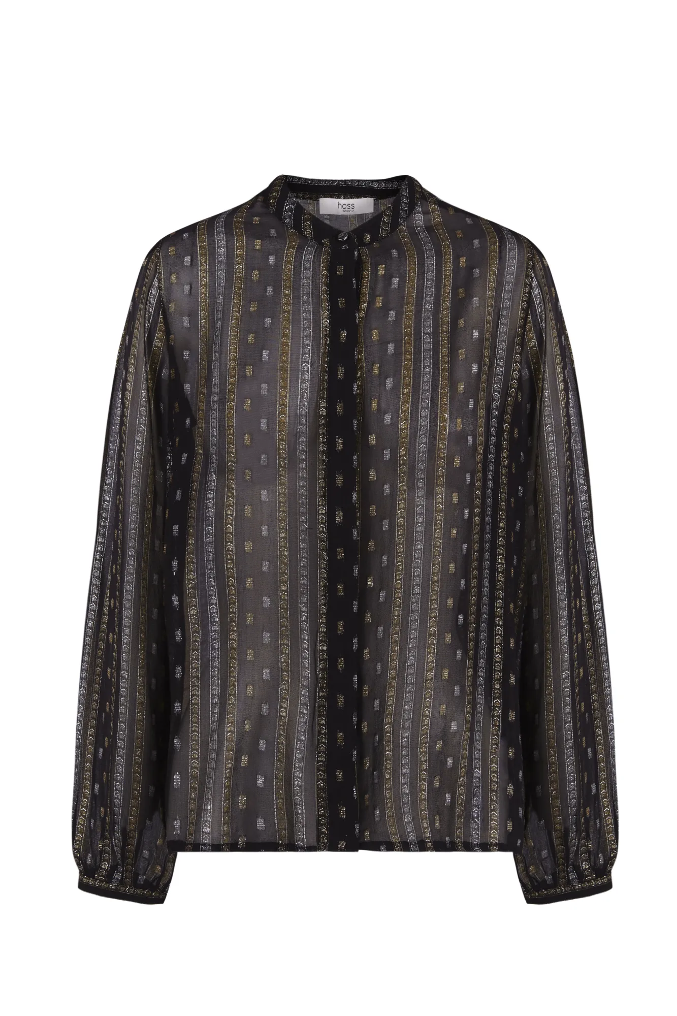 Mara Camisa Semitransparente Con Lurex^Hoss Intropia Cheap