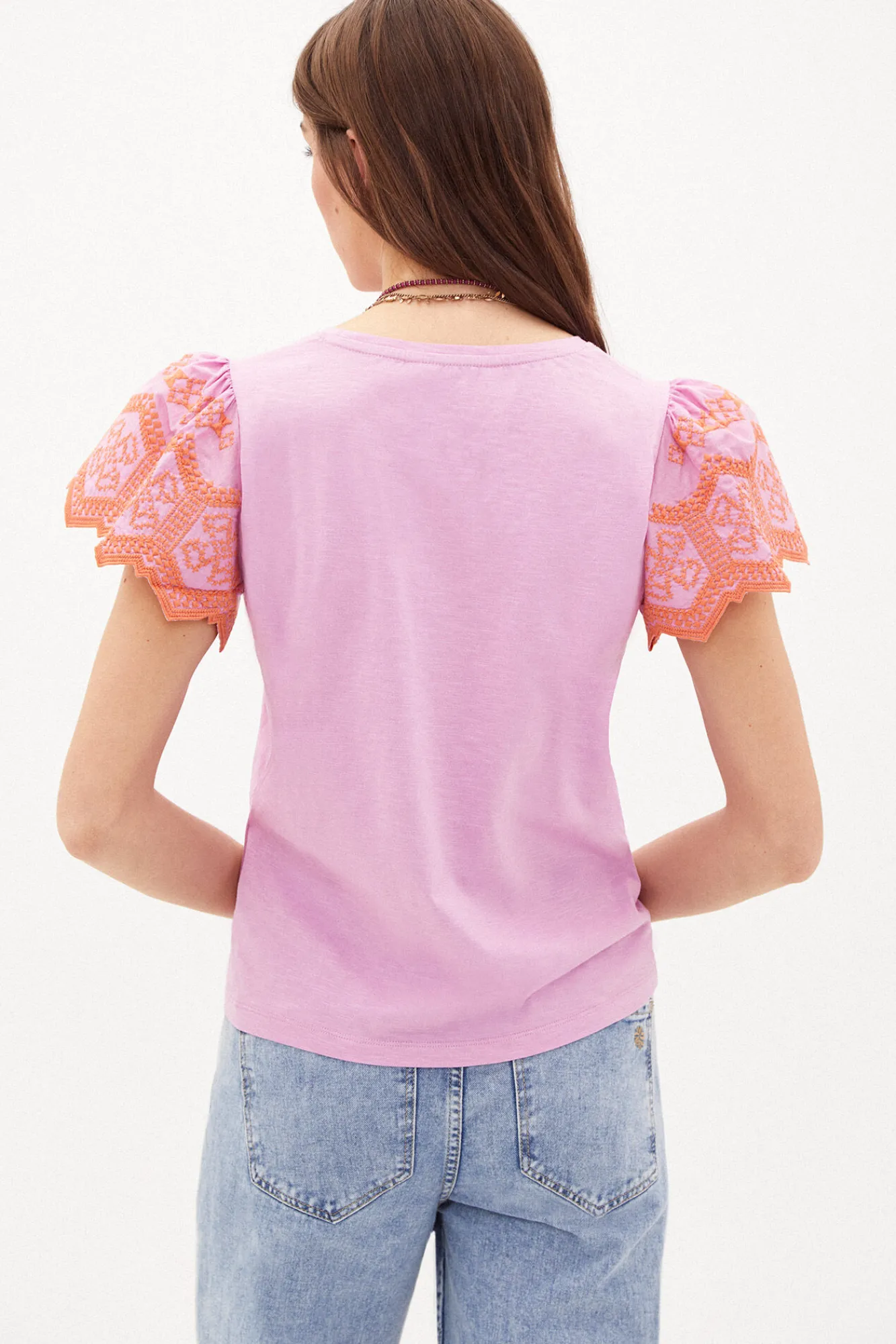 Marie Camiseta Algodon Bordada^Hoss Intropia Cheap