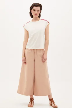 Marina Camiseta Con Abalorios^Hoss Intropia Outlet