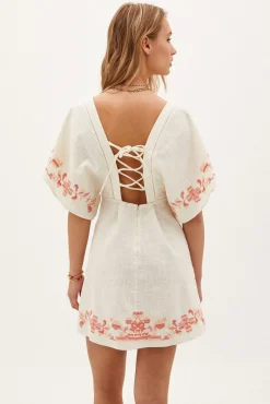 Marisa. Vestido Corto Bordado^Hoss Intropia Cheap