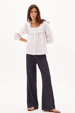 Martina Blusa Romantica De Algodon^Hoss Intropia Best Sale