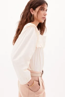 Martina Blusa Romantica De Algodon^Hoss Intropia Best Sale