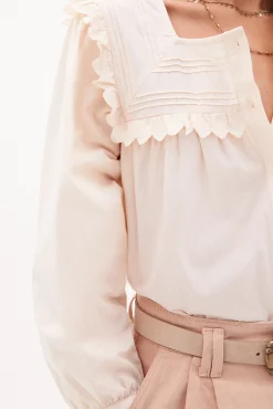 Martina Blusa Romantica De Algodon^Hoss Intropia Best Sale