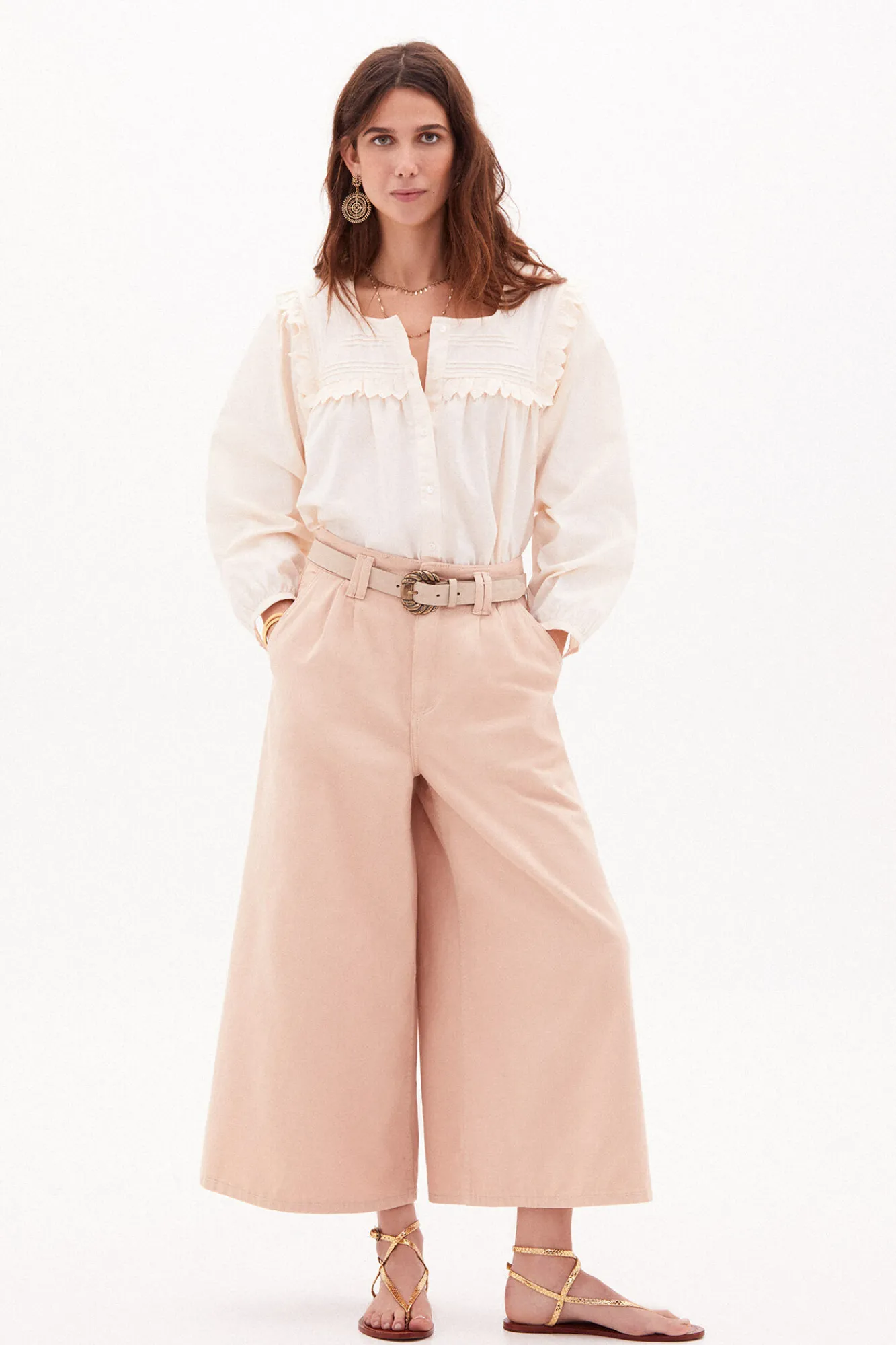 Martina Blusa Romantica De Algodon^Hoss Intropia Best Sale