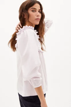 Martina Blusa Romantica De Algodon^Hoss Intropia Best Sale