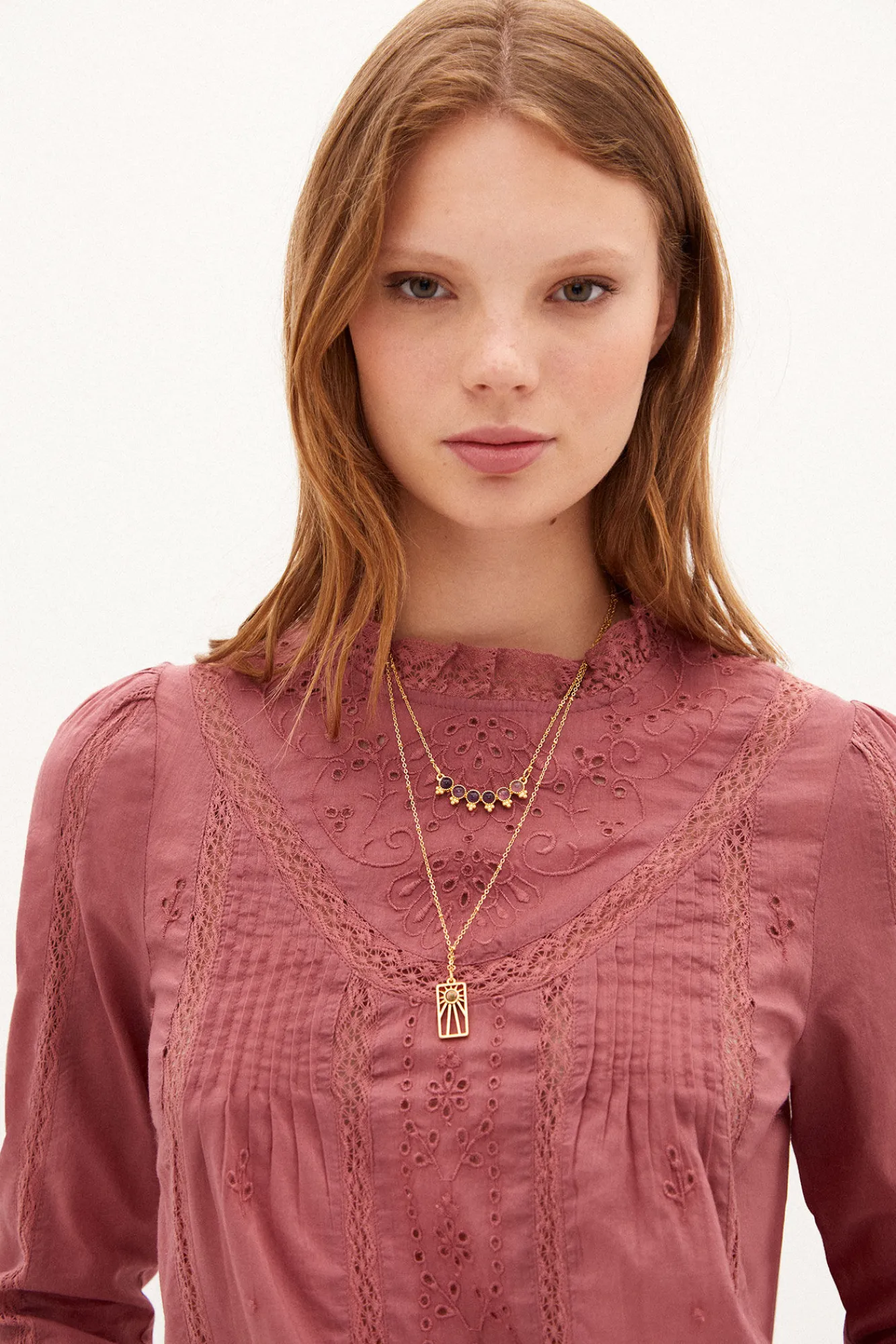 Martina Blusa Romantica En Algodon^Hoss Intropia Sale