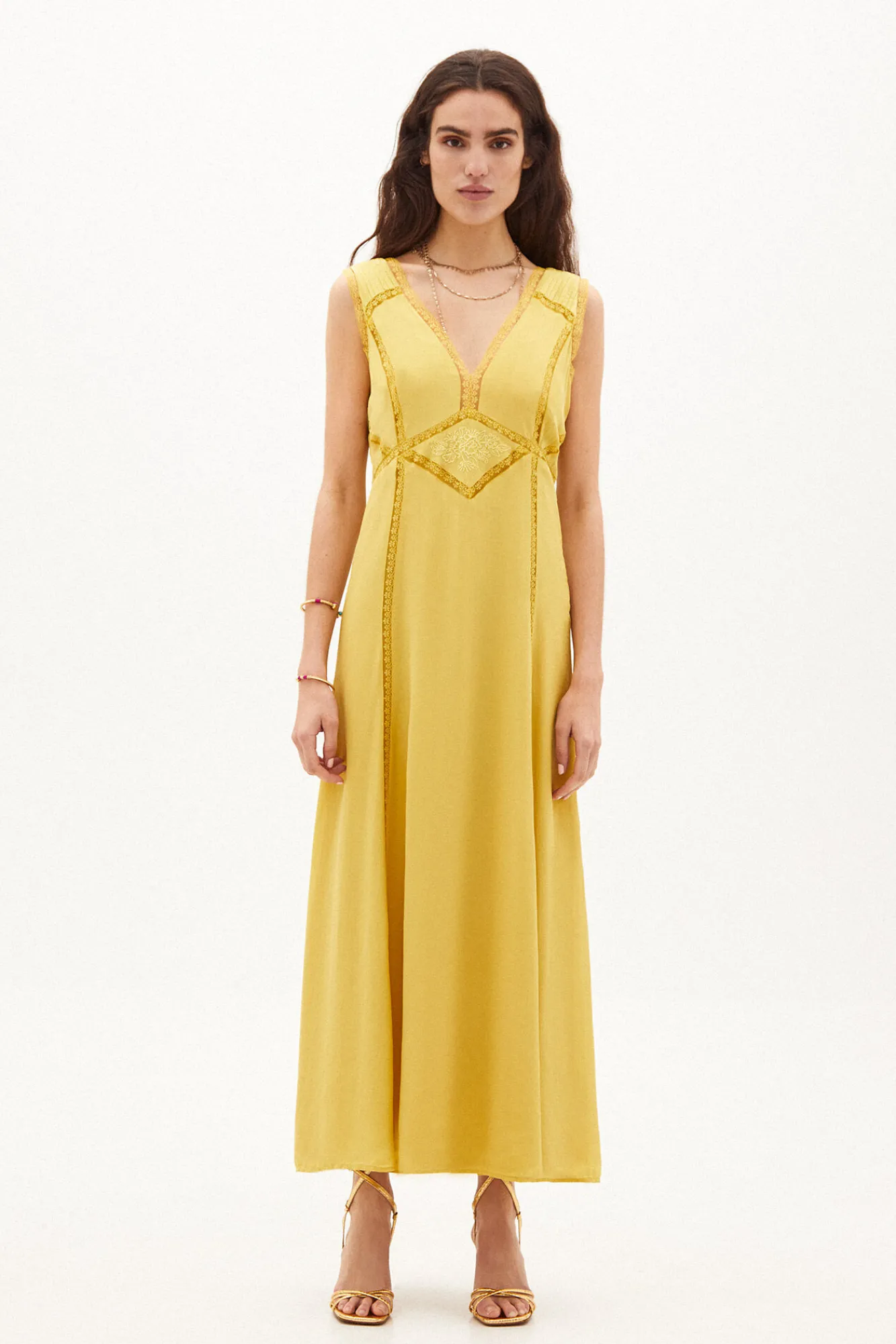 Megan Vestido Lencero Largo^Hoss Intropia Discount