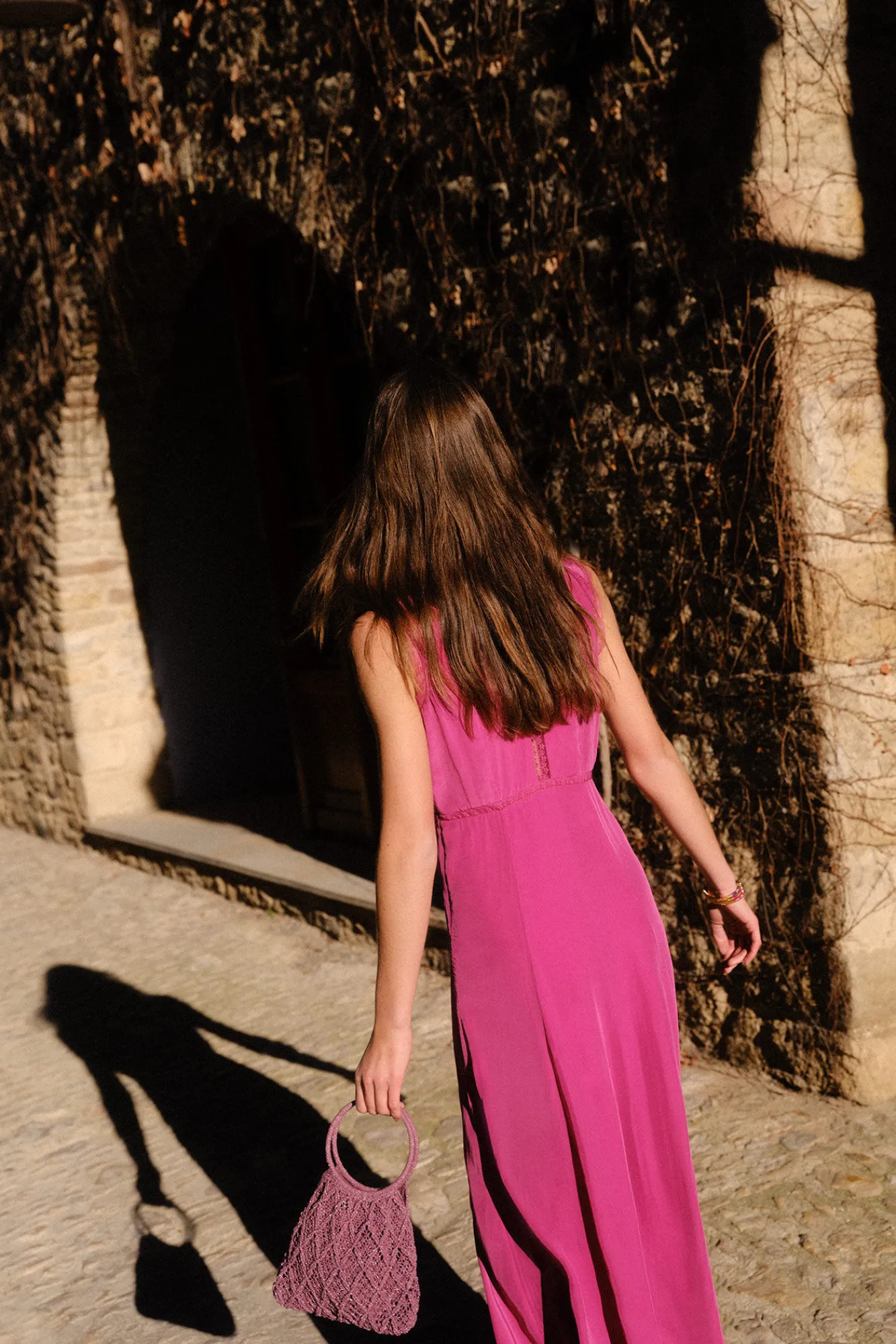 Megan Vestido Lencero Largo^Hoss Intropia Store