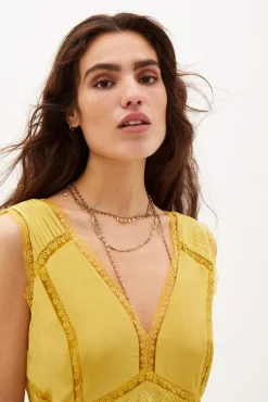 Megan Vestido Lencero Largo^Hoss Intropia Discount