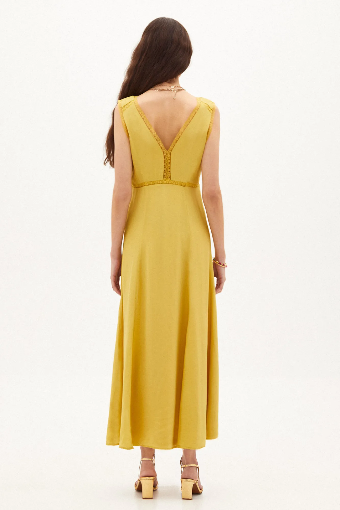 Megan Vestido Lencero Largo^Hoss Intropia Discount