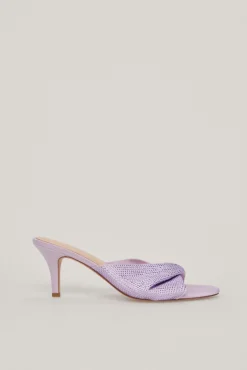 Mercedes.Sanadalia Mule Saten^TFP by Tamara Falco Discount