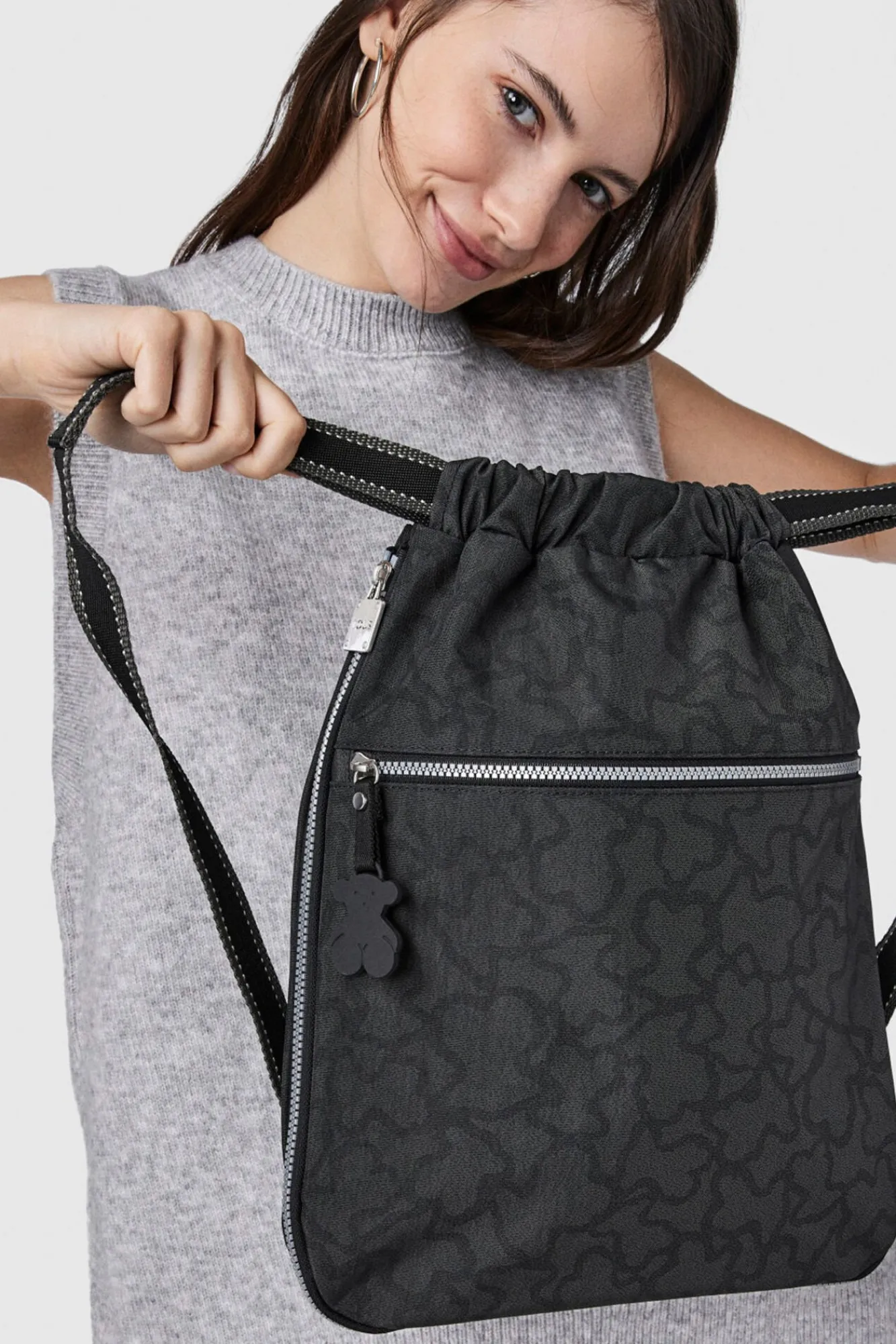 Mochila Saco Antracita Kaos New Colores^Tous Shop