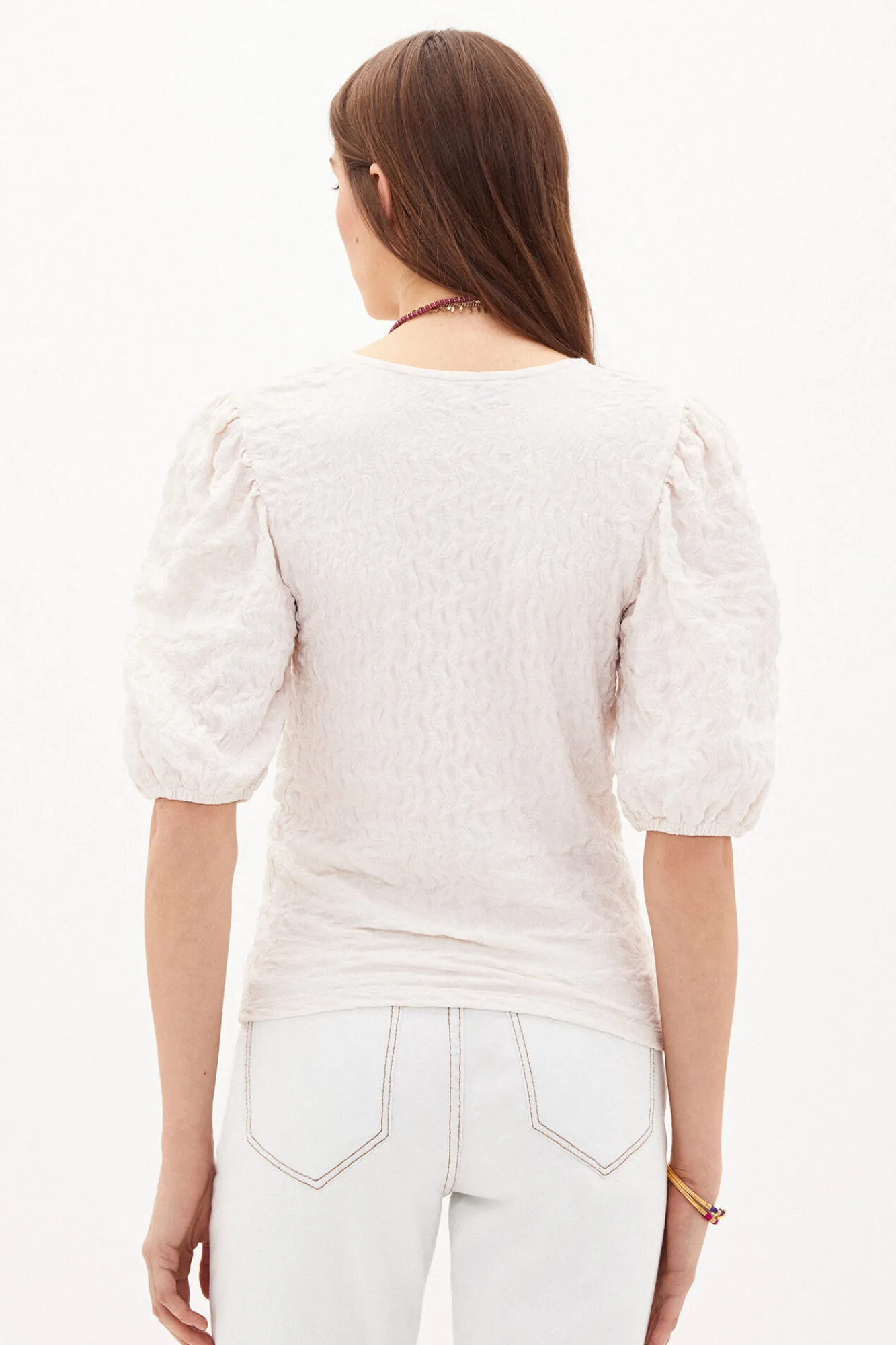 Monique Camiseta Con Textura^Hoss Intropia New