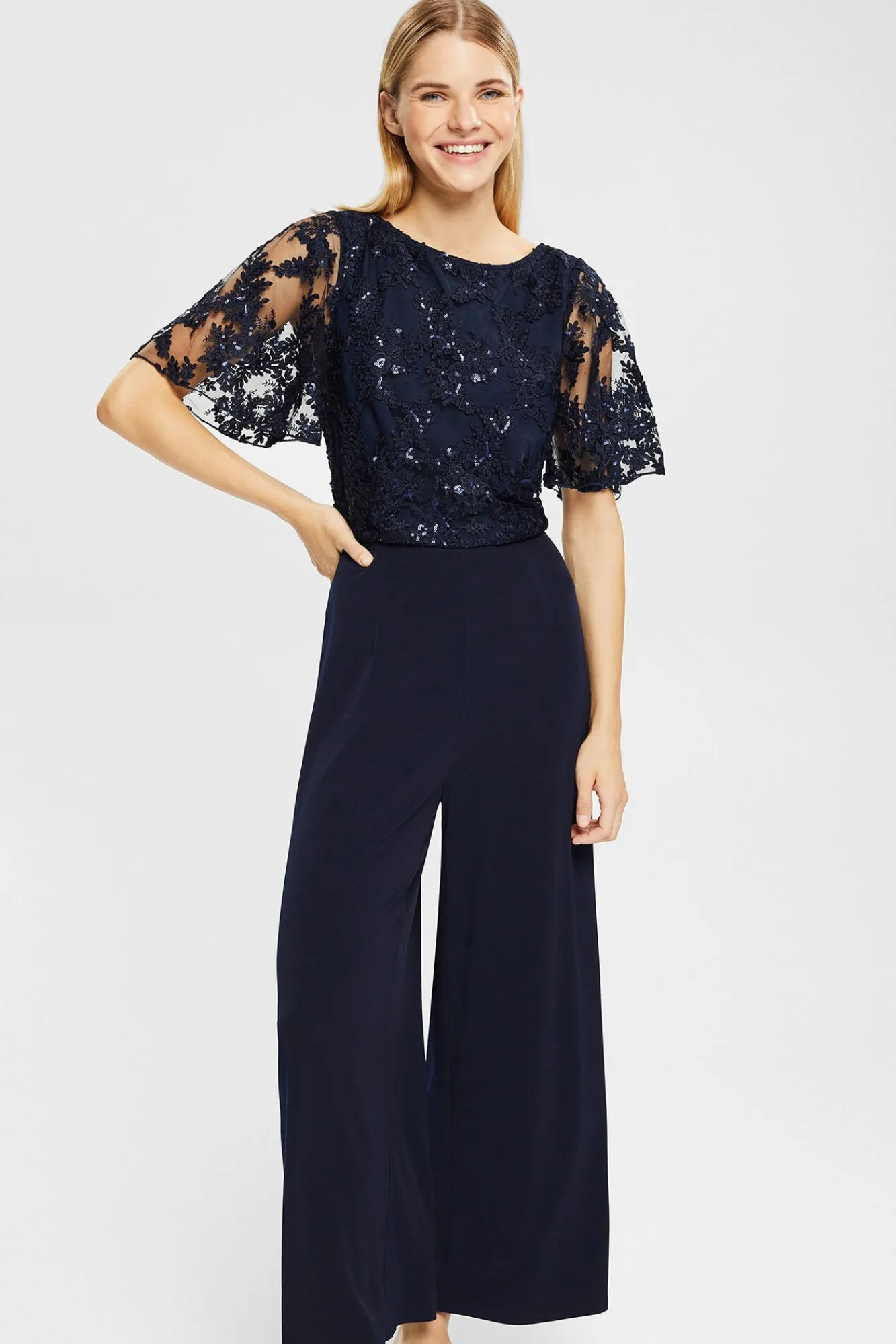 Mono Largo Slim Fit Encaje Floral^Esprit Best