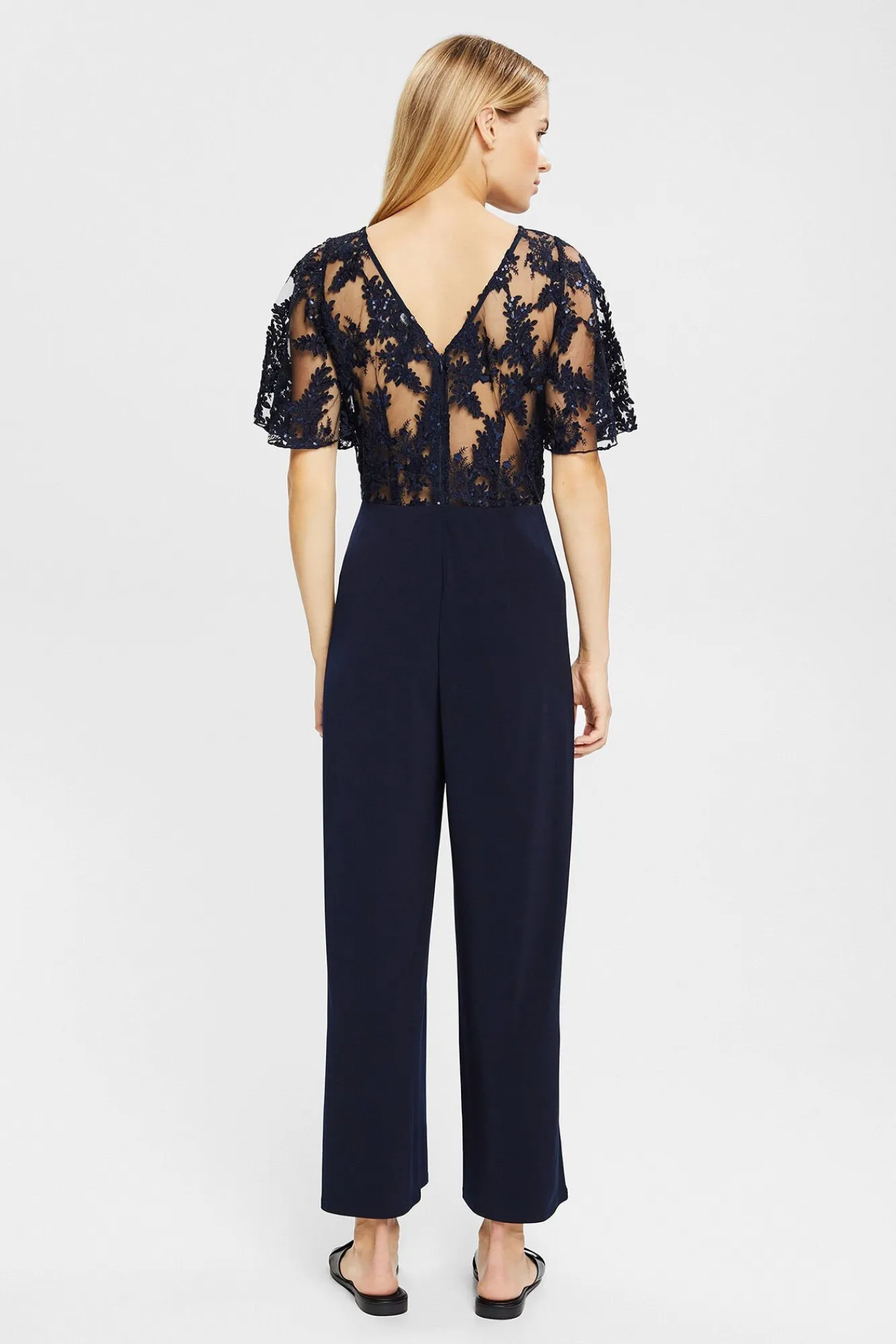 Mono Largo Slim Fit Encaje Floral^Esprit Best