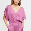 Mono Wide Leg Satinado Viscosa^Esprit Outlet