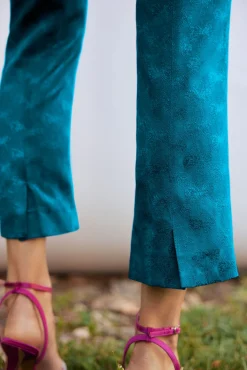 Mosaico Pantalon Crop Flare^TFP by Tamara Falco Clearance