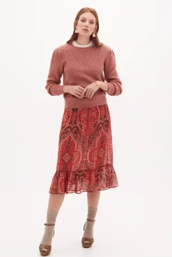 Naia Falda Midi Estampada^Hoss Intropia Store