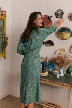 Nora Vestido Midi Estampado^Hoss Intropia Best
