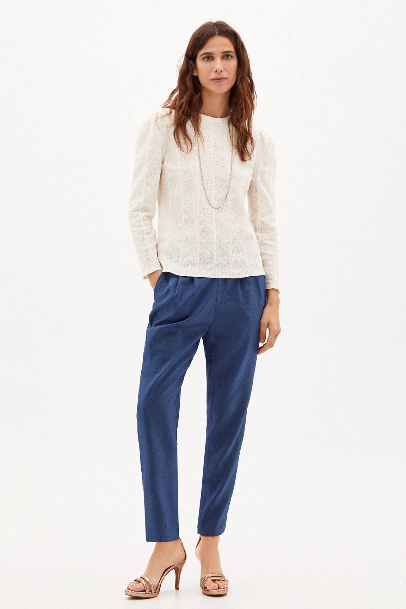 Olivia Camiseta Con Textura^Hoss Intropia Clearance