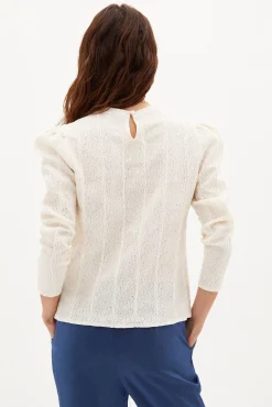 Olivia Camiseta Con Textura^Hoss Intropia Clearance