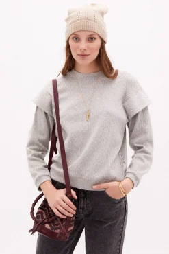 Ona Sudadera Con Textura^Hoss Intropia Online