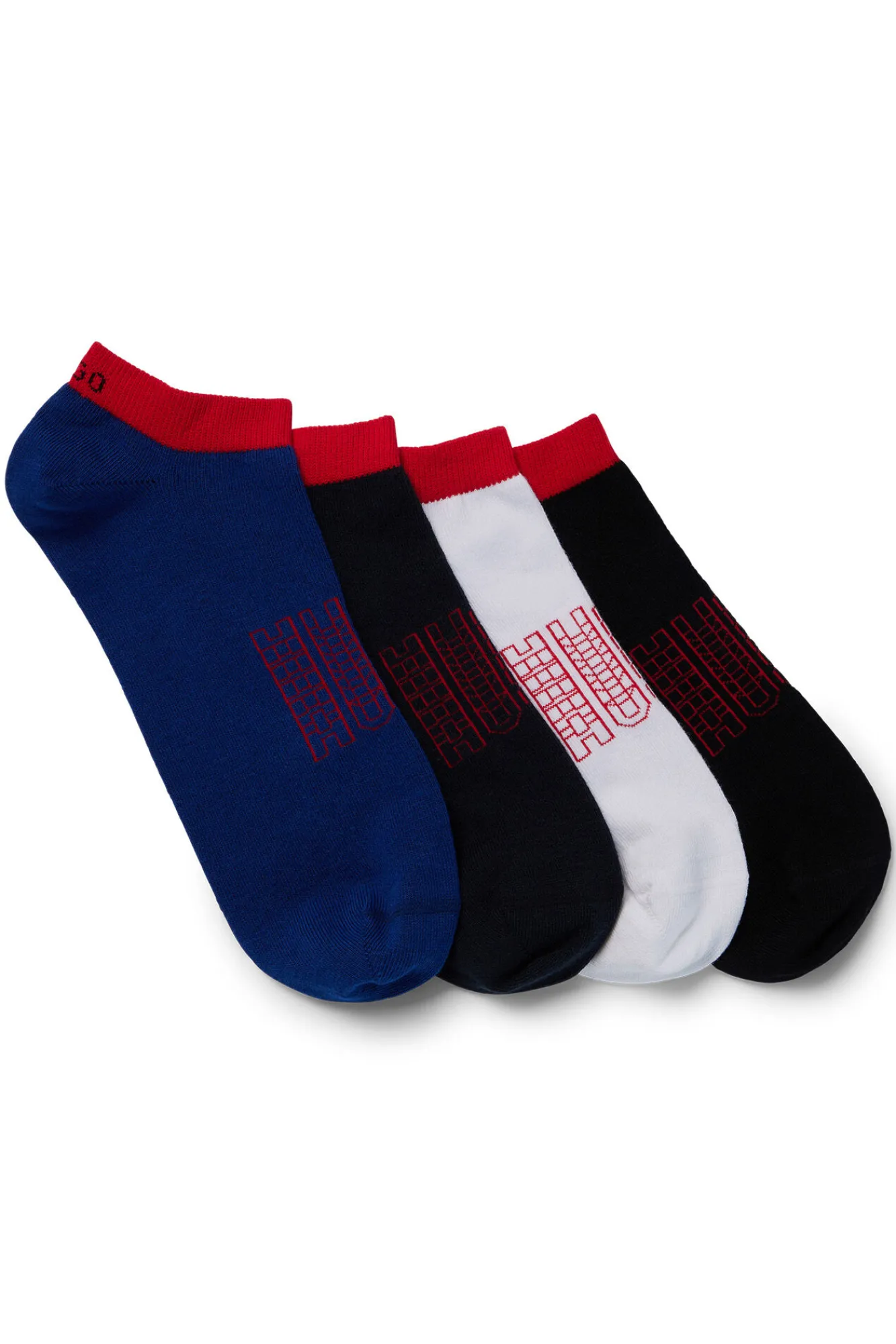 Pack 4 Calcetines Tobilleros^HUGO Clearance