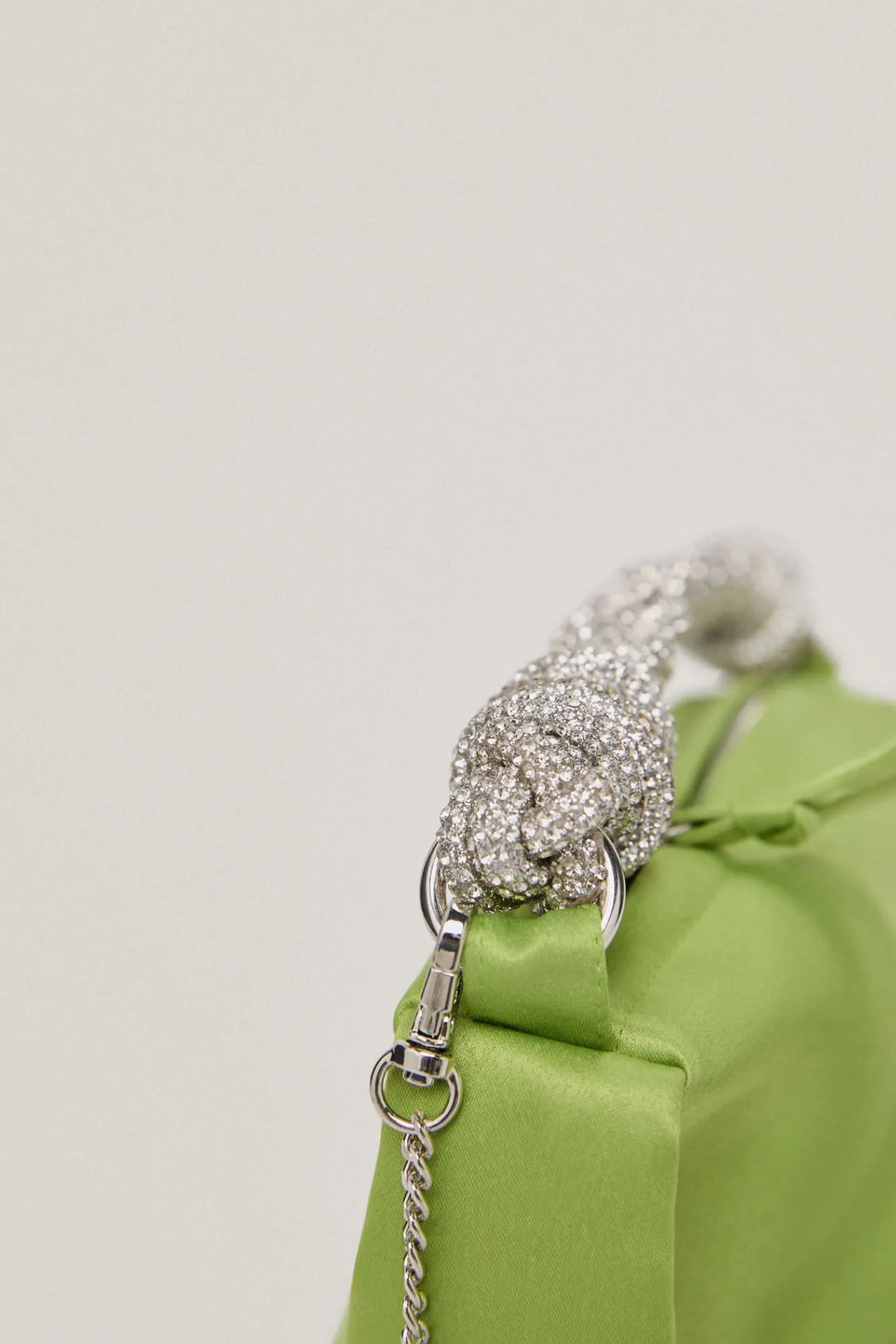 Paloma.Mini Bolso Saten Asa Cristales^TFP by Tamara Falco Online