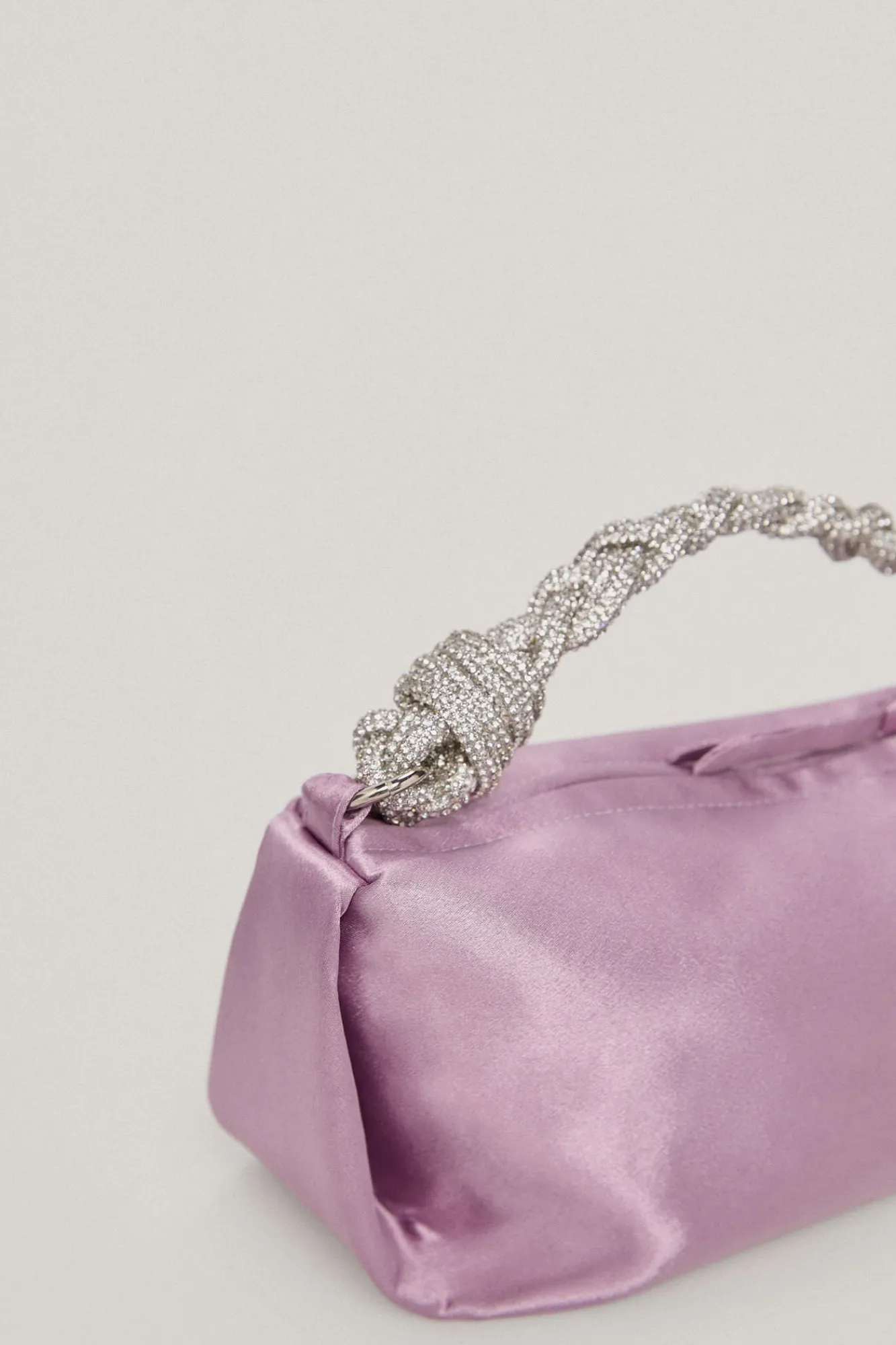 Paloma.Mini Bolso Saten Asa Cristales^TFP by Tamara Falco Outlet