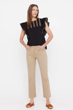 Pantalon 5 Bolsillos Regular Crop^Cortefiel Best Sale
