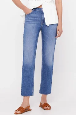 Pantalon 5 Bolsillos Regular Crop^Cortefiel Store