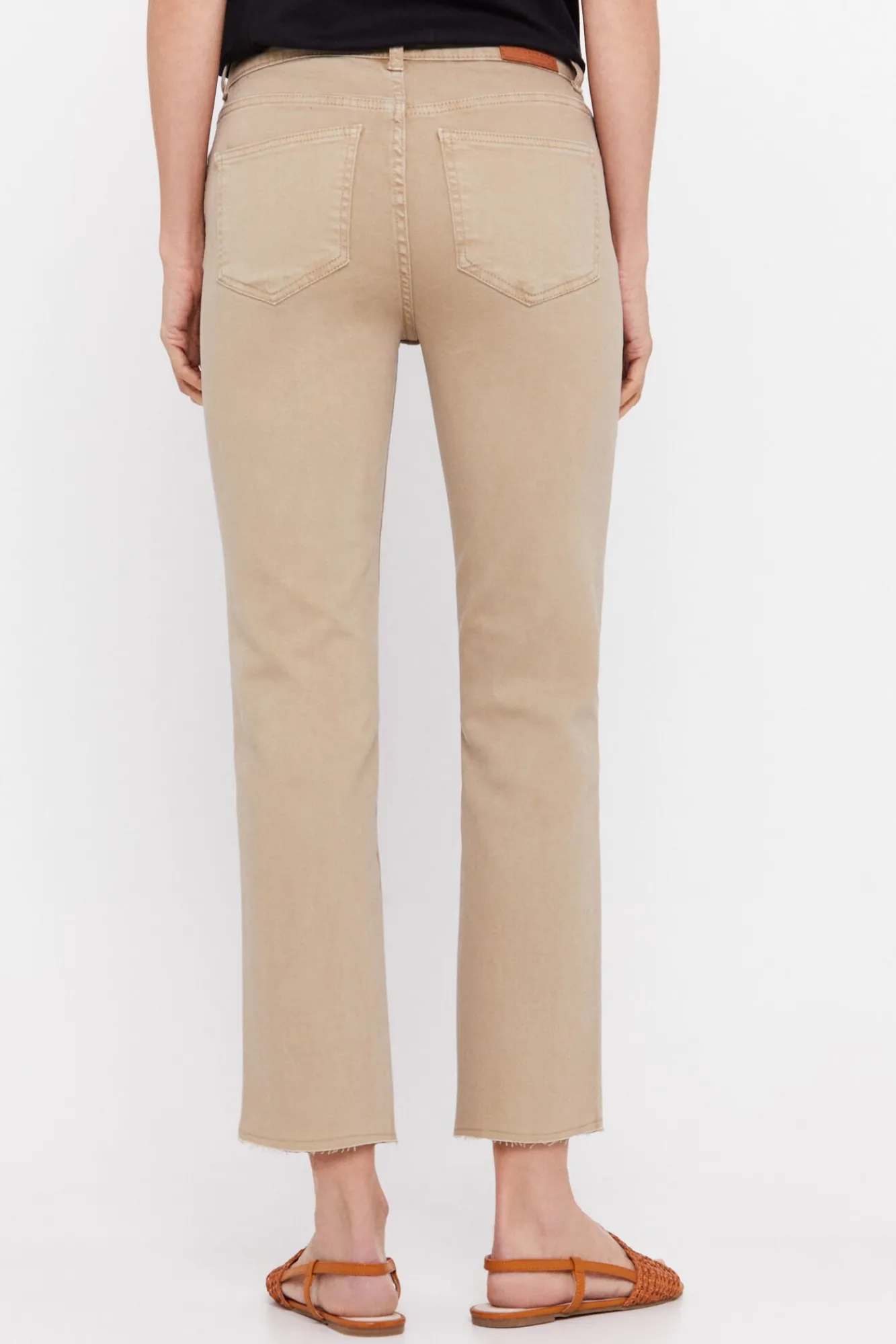Pantalon 5 Bolsillos Regular Crop^Cortefiel Best Sale