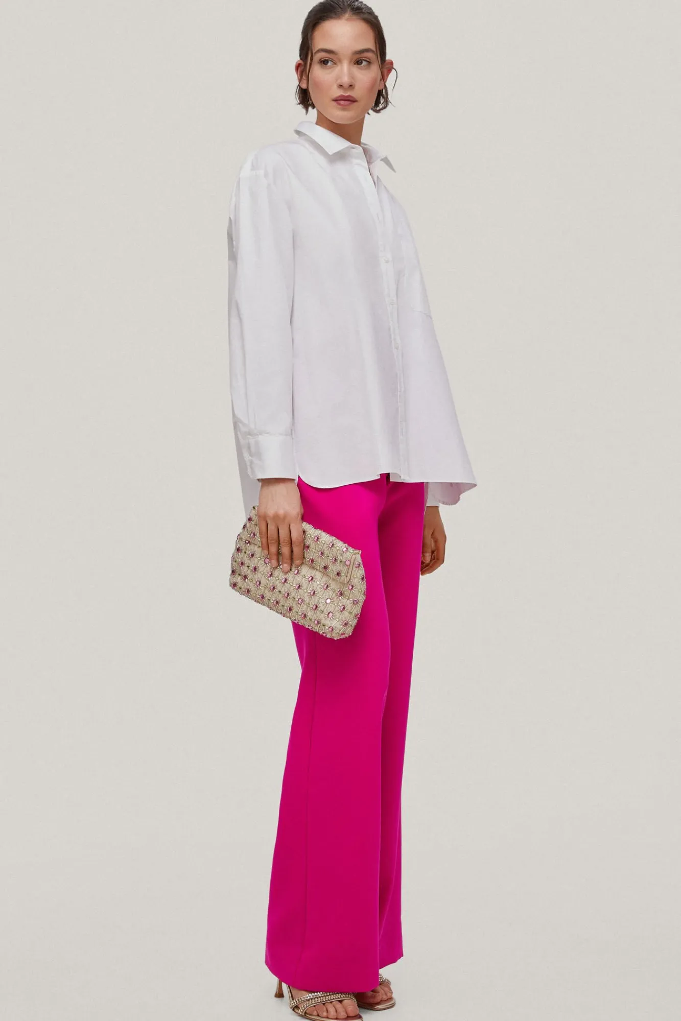 Pantalon Ancho De Tiro Alto.^Pedro del Hierro Discount