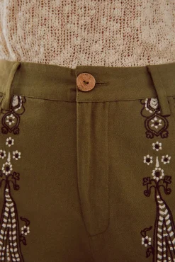 Pantalon Bordado^Slowlove Best