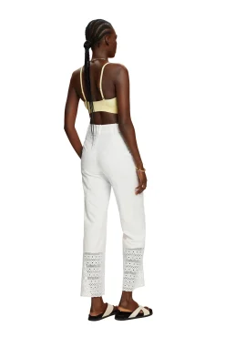 Pantalon Bordado Wide Leg^Esprit Store
