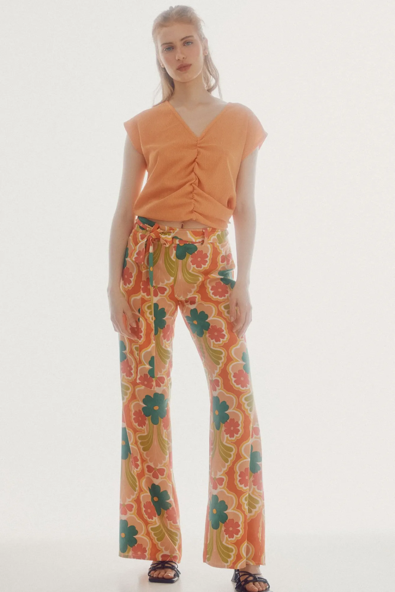 Pantalon Campana Estampado^Slowlove New
