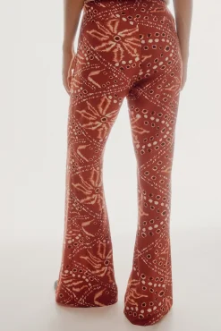 Pantalon Campana Estampado^Slowlove Clearance