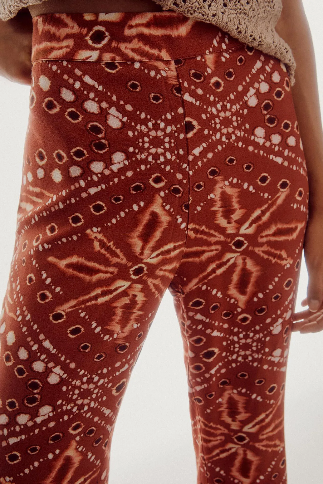 Pantalon Campana Estampado^Slowlove Clearance