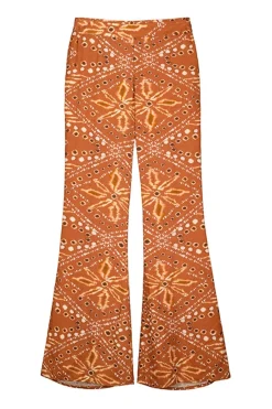 Pantalon Campana Estampado^Slowlove Clearance