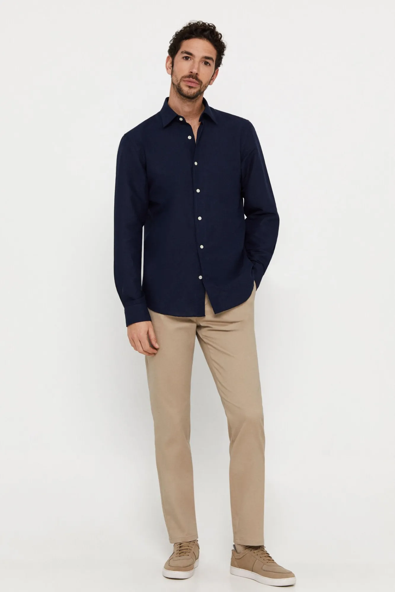 Pantalon Chino Confort Regular Fit^Cortefiel Fashion