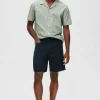 Pantalon Chino Corto De Algodon Reciclado.^Selected Best