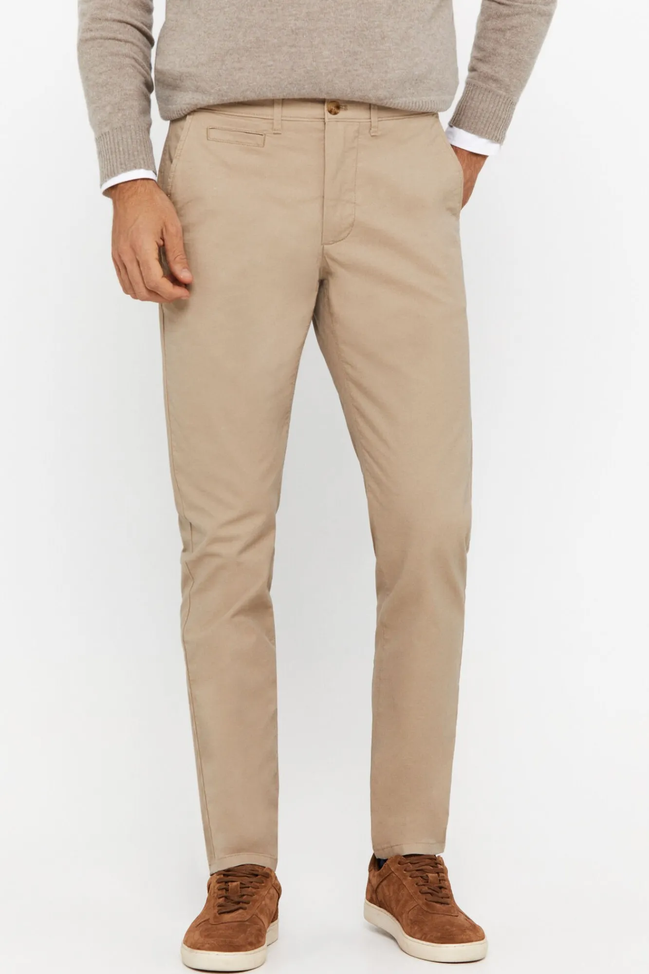 Pantalon Chino Estampado Slim^Cortefiel Discount