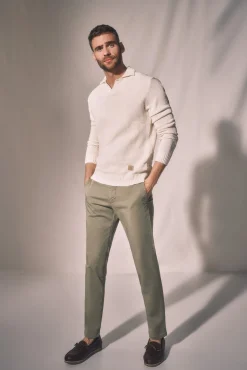 Pantalon Chino Slim Cinturilla Elastica^Ooto Shop